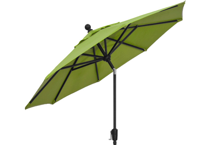 7½ foot lime green market umbrella by Treasure Garden