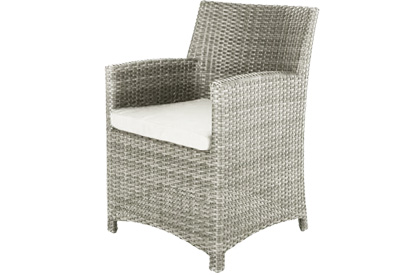 Ada Stone wicker chair for outdoor patio