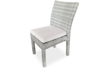 Sofia Stone grey chair for outdoor dining table