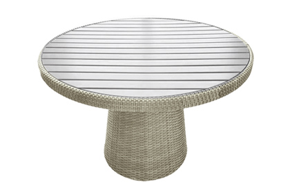 Delia Stone 44 inch round outdoor table