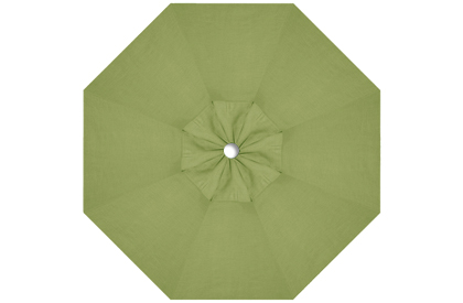 Toile de remplacement vert lime kiwi pour parasol de marché 9 pieds octogonal Treasure Garden