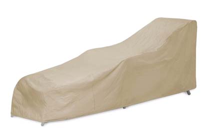 Patio lounge chair protective cover
