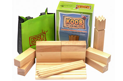 Koob the outdoor Viking game for lawn, yard or beach