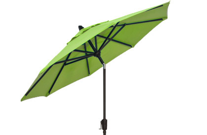 Quality Kiwi Lime Green 11 foot octagonal patio umbrella by Treasure Garden
